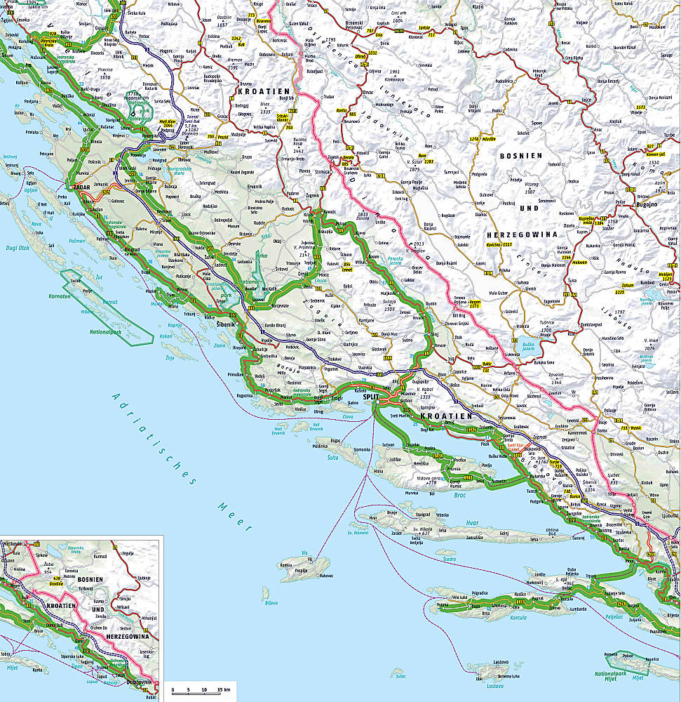 Kroatische Adriaküste (ADAC) 2