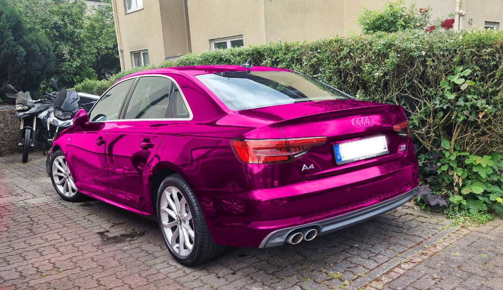 Mein Auto in pink